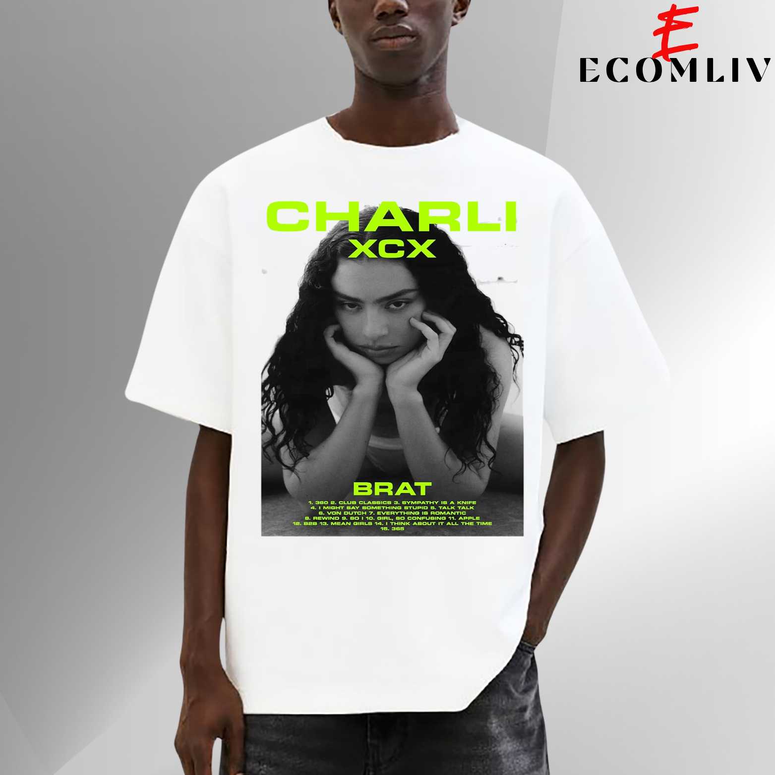 Charli Xcx Unisex Music Tee, Retro Streetwear Shirt